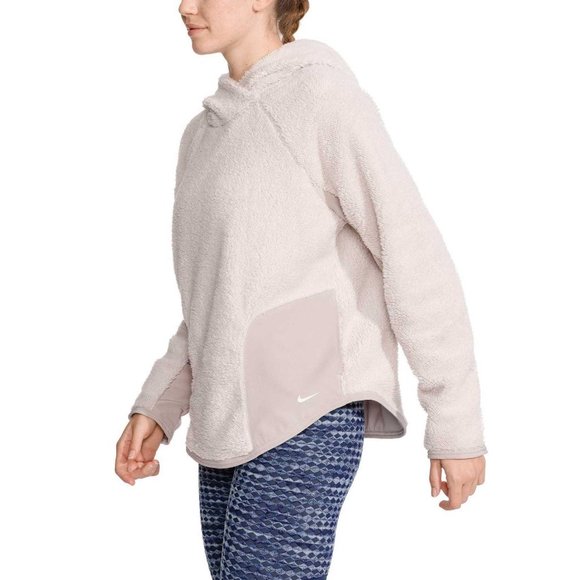 nike women's therma fleece training hoodie